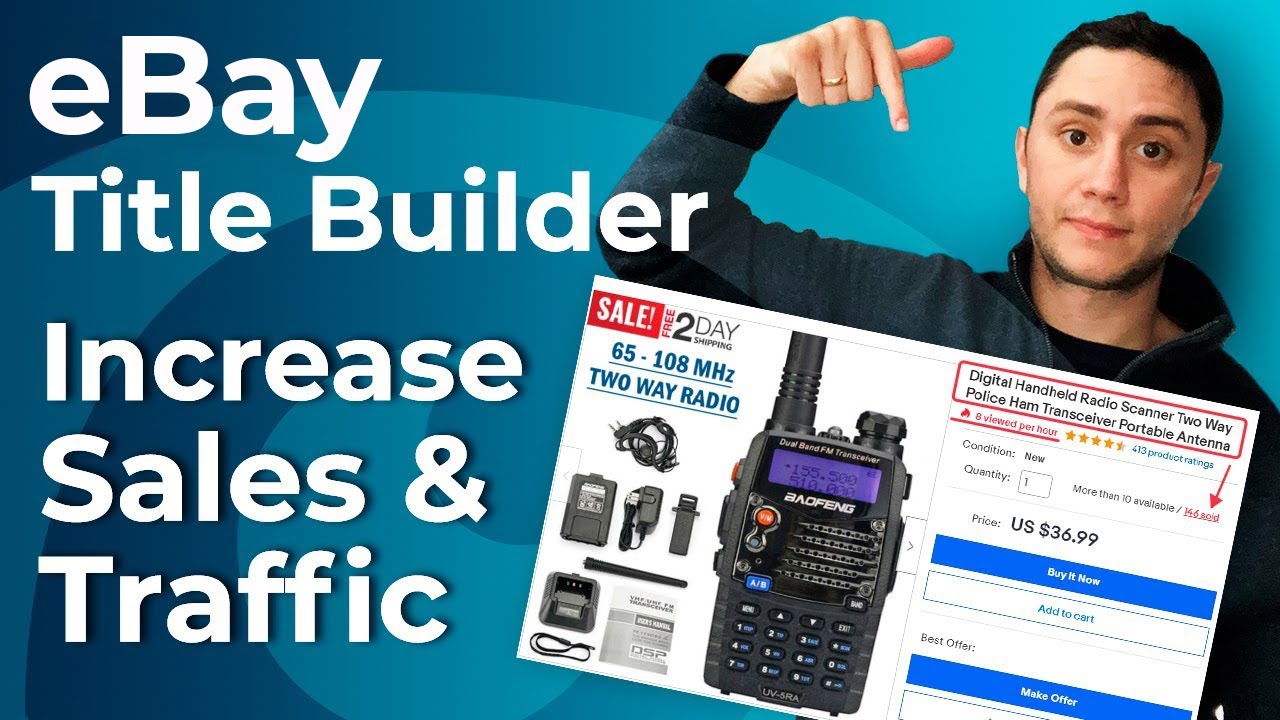 eBay Title Builder Strategies to Increase eBay Sales and Traffic