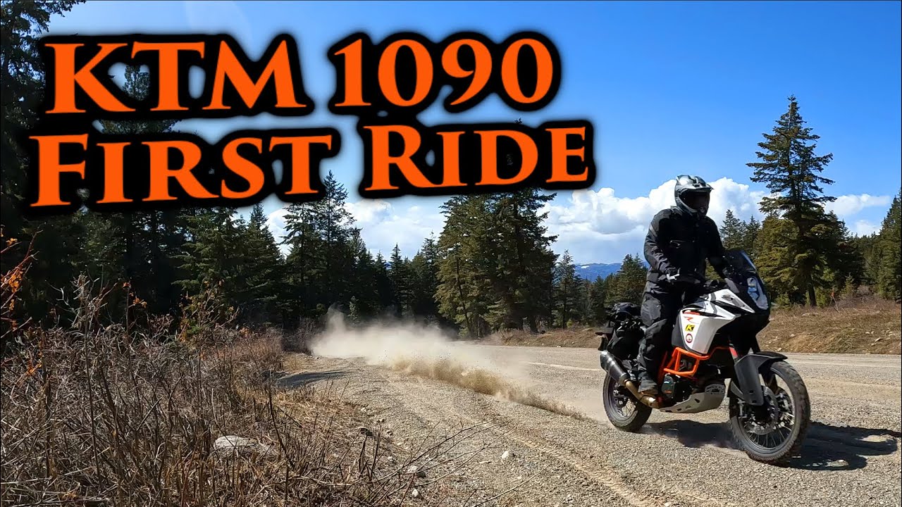 KTM 1090 First Ride ✊  | KTM Adventure Bike Ride