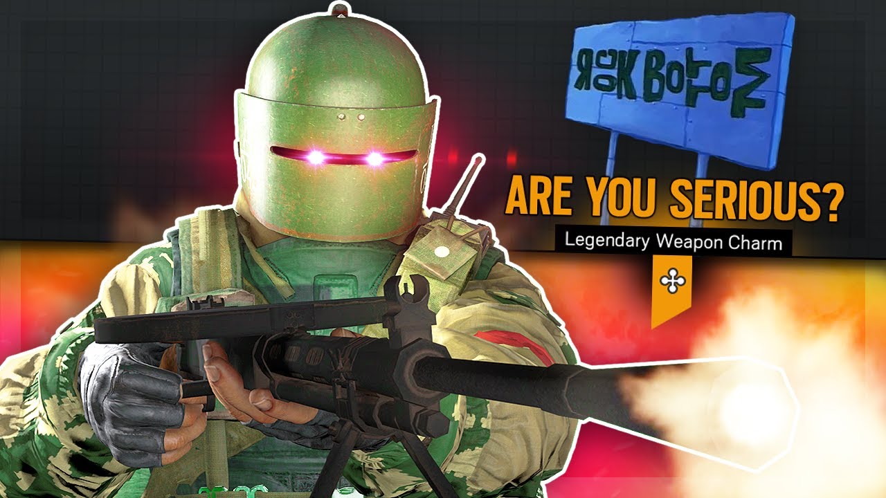 Rainbow Six Siege has hit rock bottom