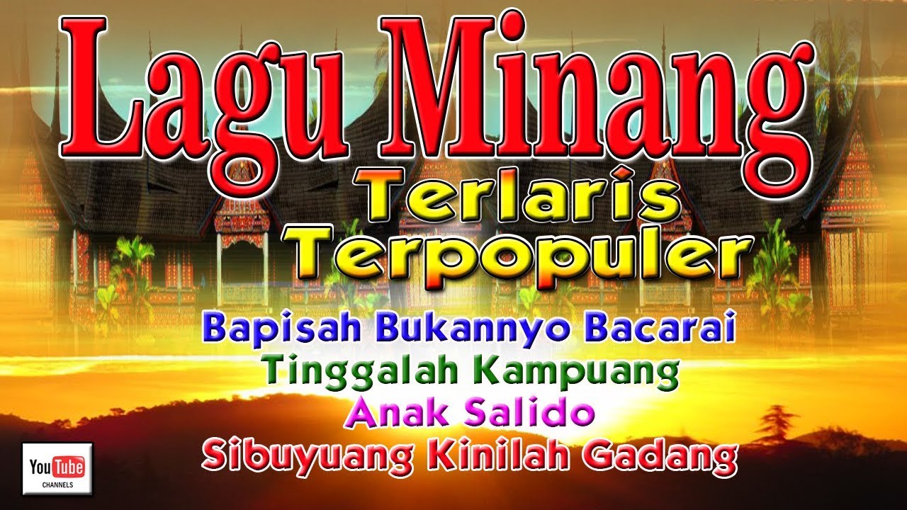 Lagu Minang Terlaris Terpopuler - Bapisah Bukannyo Bacarai (Official Video)