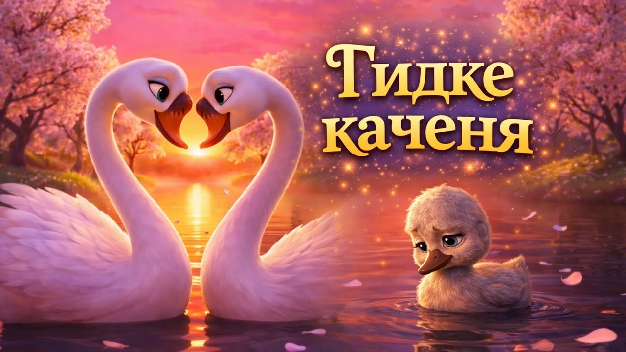 Гидке каченя 🦢 Зворушлива казка з дитинства | Українські казки для дітей і дорослих ✨