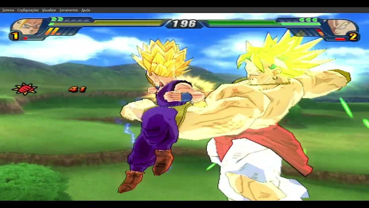 Dragon Ball Z   Budokai Tenkaichi 3 -  PS2, Gohan SS2 x Broly Lendario, link do iso, nos comentários