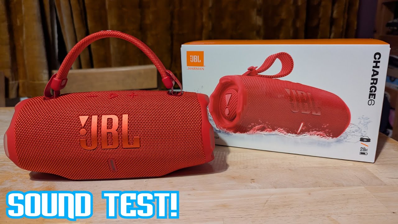 NEW JBL Charge 6 Sound Test & Unboxing!