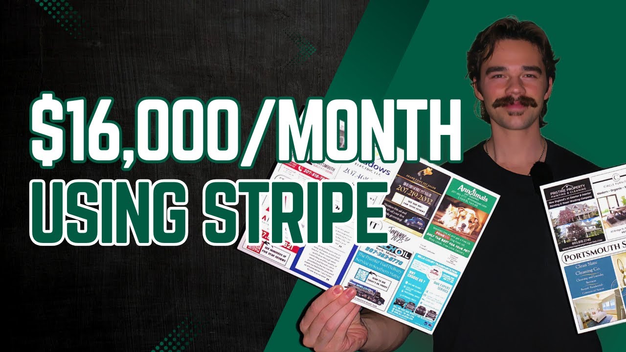 How I Collect $16,000/Month From Small Businesses  - Stripe Tutorial