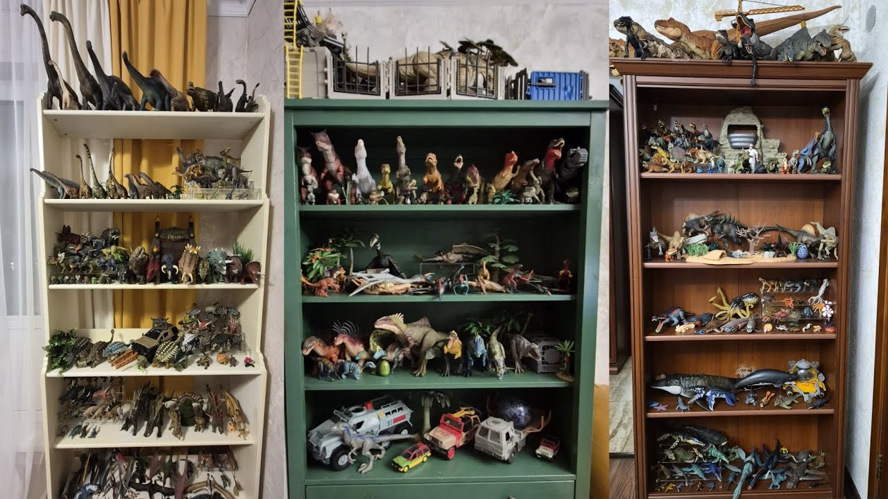 Моя коллекция фигурок на 2025 год #динозавр #игрушки #jurassicworld #dinosaur #Mattel #collection