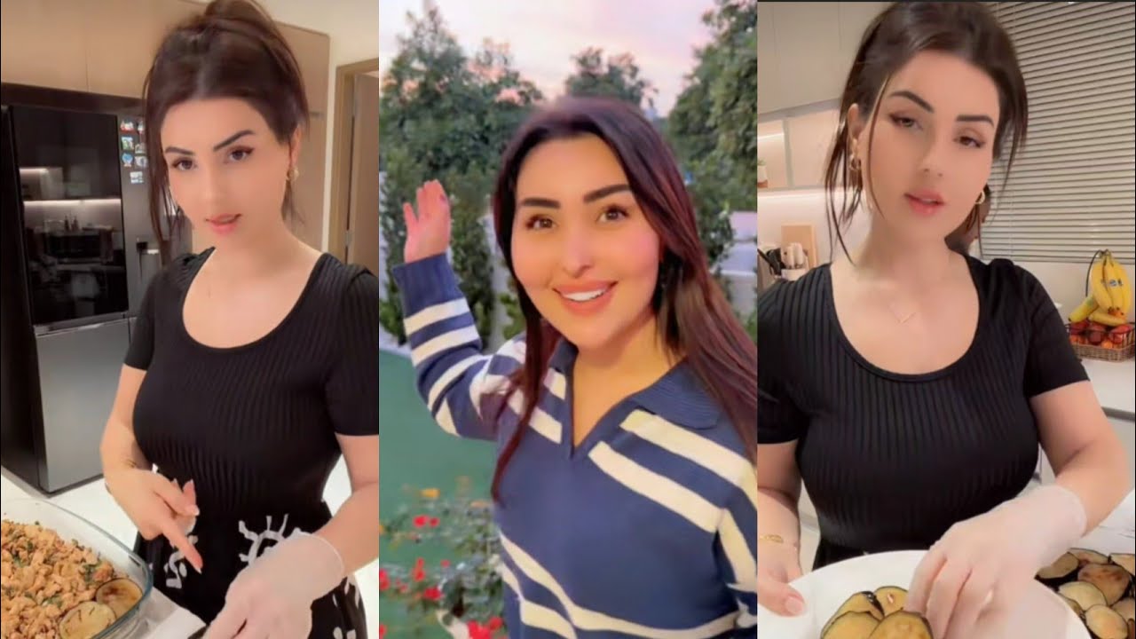 نور وعصام 🔥 نوشه جهزت طبخة بطاطا مع لحمة وباتجان وعالفرن طلعت خرافية 