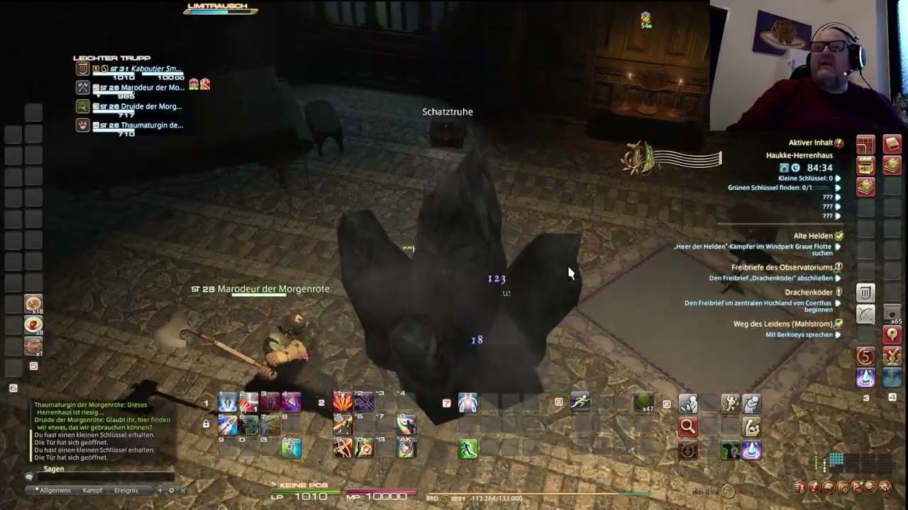 Dungeon Haukke Herrenhaus alle Räume mit BRD Kaboutjer Smurfen