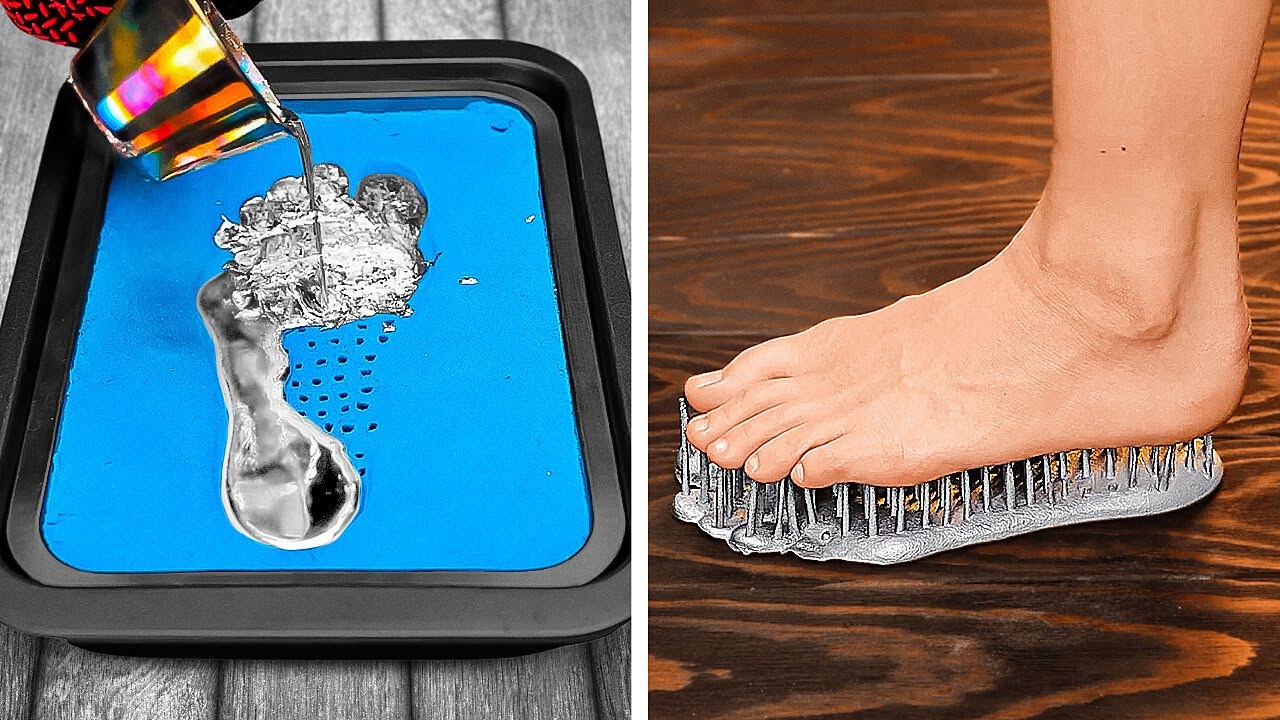 Cool Stuff from Melting Metal! Awesome Metalworking Idea