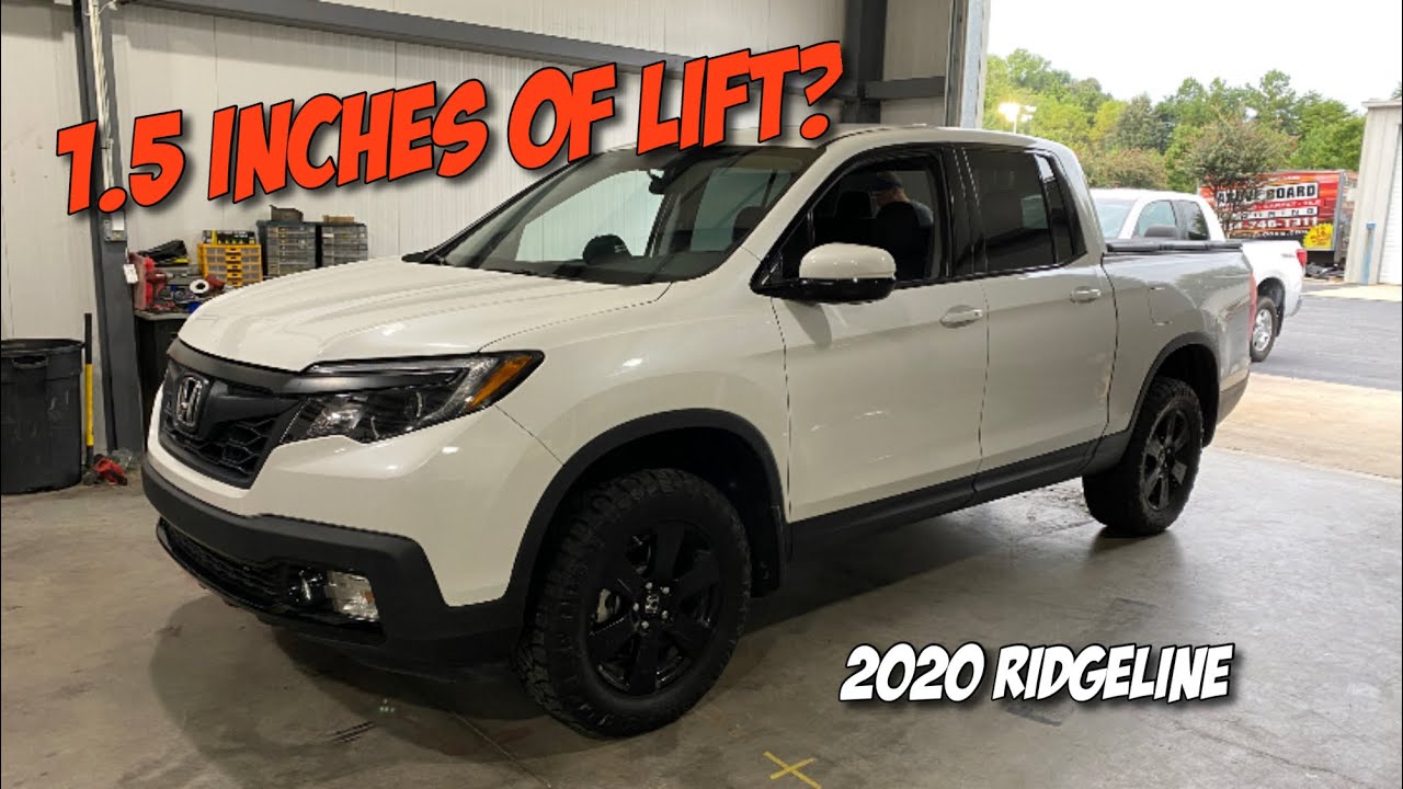 How to lift the 2017-2021 Honda Ridgeline 1.5 inches with the HRG Offroad kit!