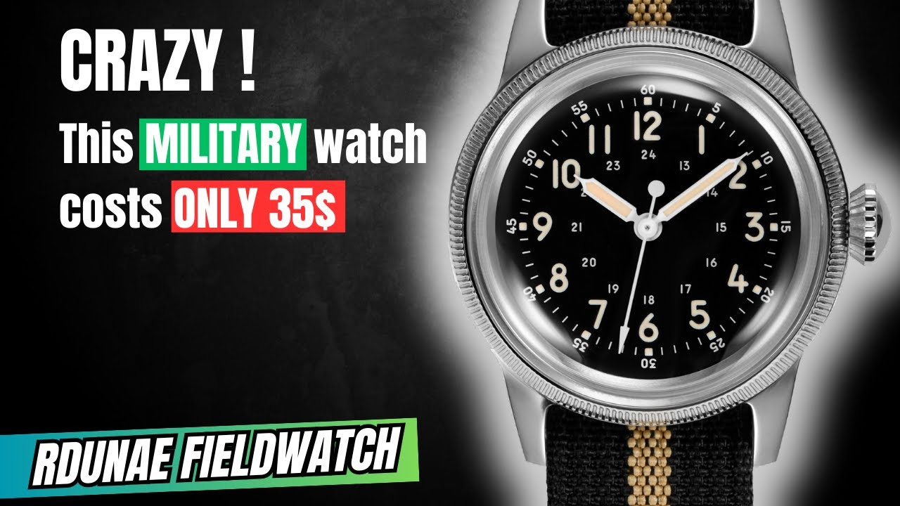 INCREDIBLE! A vintage military watch for less than €35!