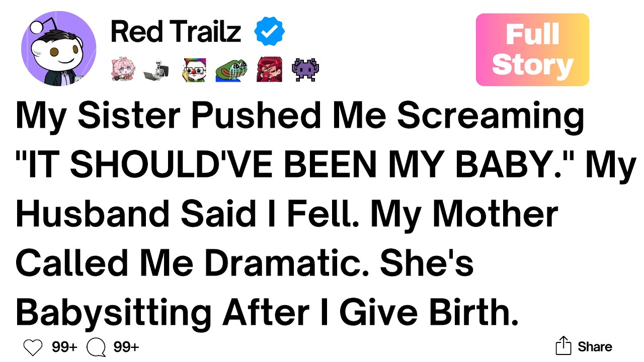 My Sister Pushed Me Down the Stairs Screaming 