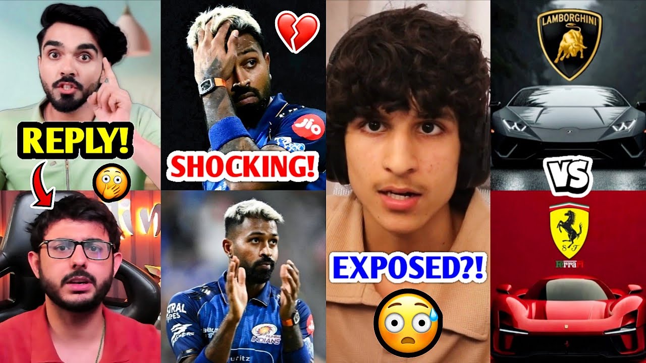 SERIOUS LAFDA! YouTuber gets BADLY EXPOSED?! 😱 Allen REPLY to CarryMinati, Hardik Pandya, Piyush |