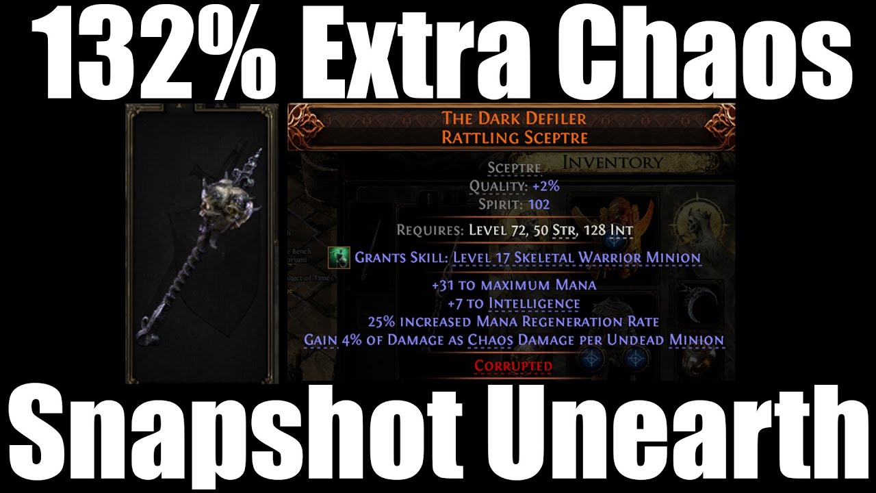 Unearth Snapshots - Path of Exile 2 | Great with Dark Defiler