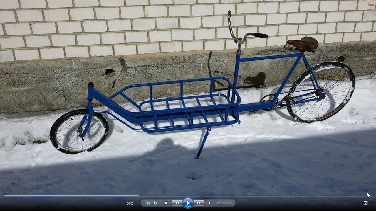 Крутой SUPER BIKE! Самодельный, грузовой.