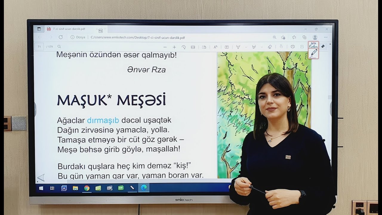 7 - ci sinif Azərbaycan dili. 