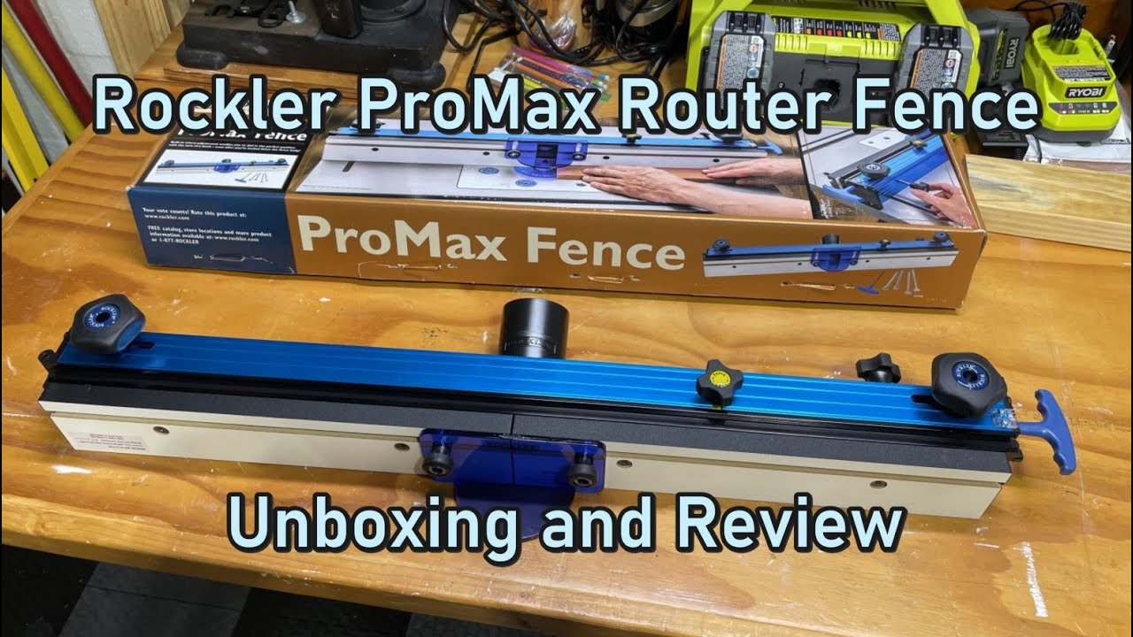 Rockler ProMax Router Fence Review #rockler #review #tools #router #promax #toolreviews