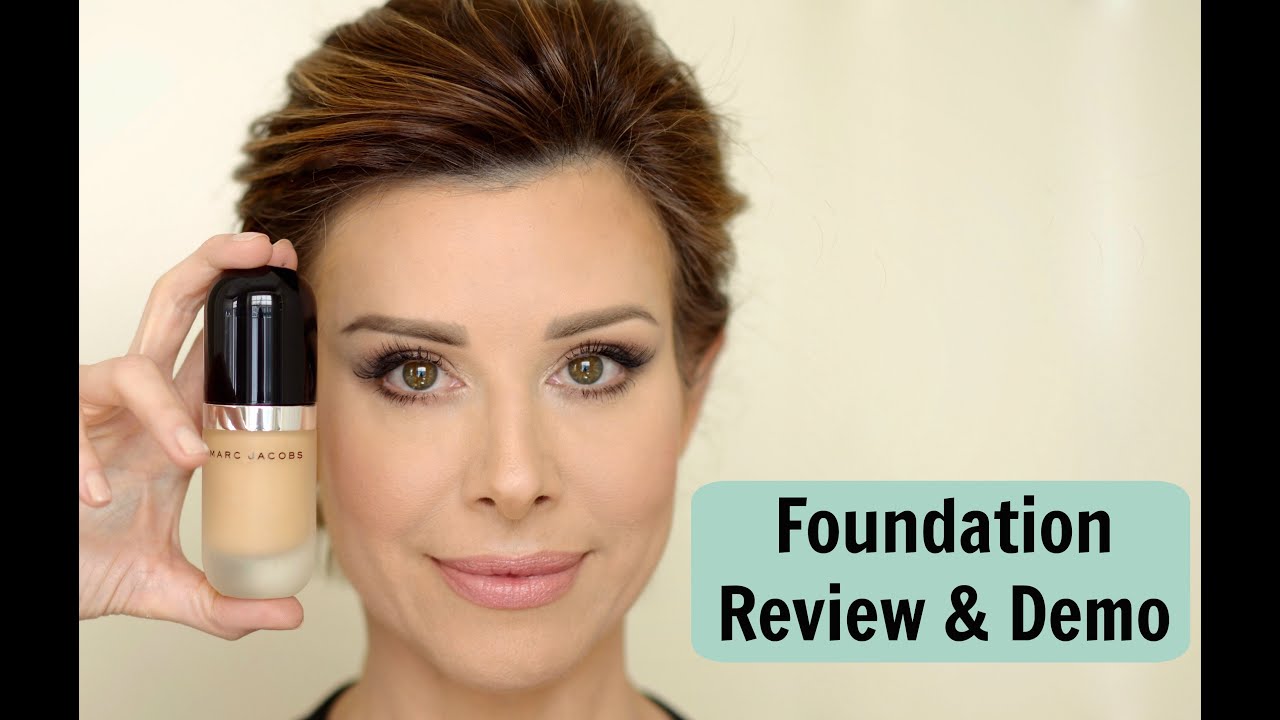 Best Lightweight Full Coverage Foundation for Oily Skin | Marc Jacobs Remarcable Review!