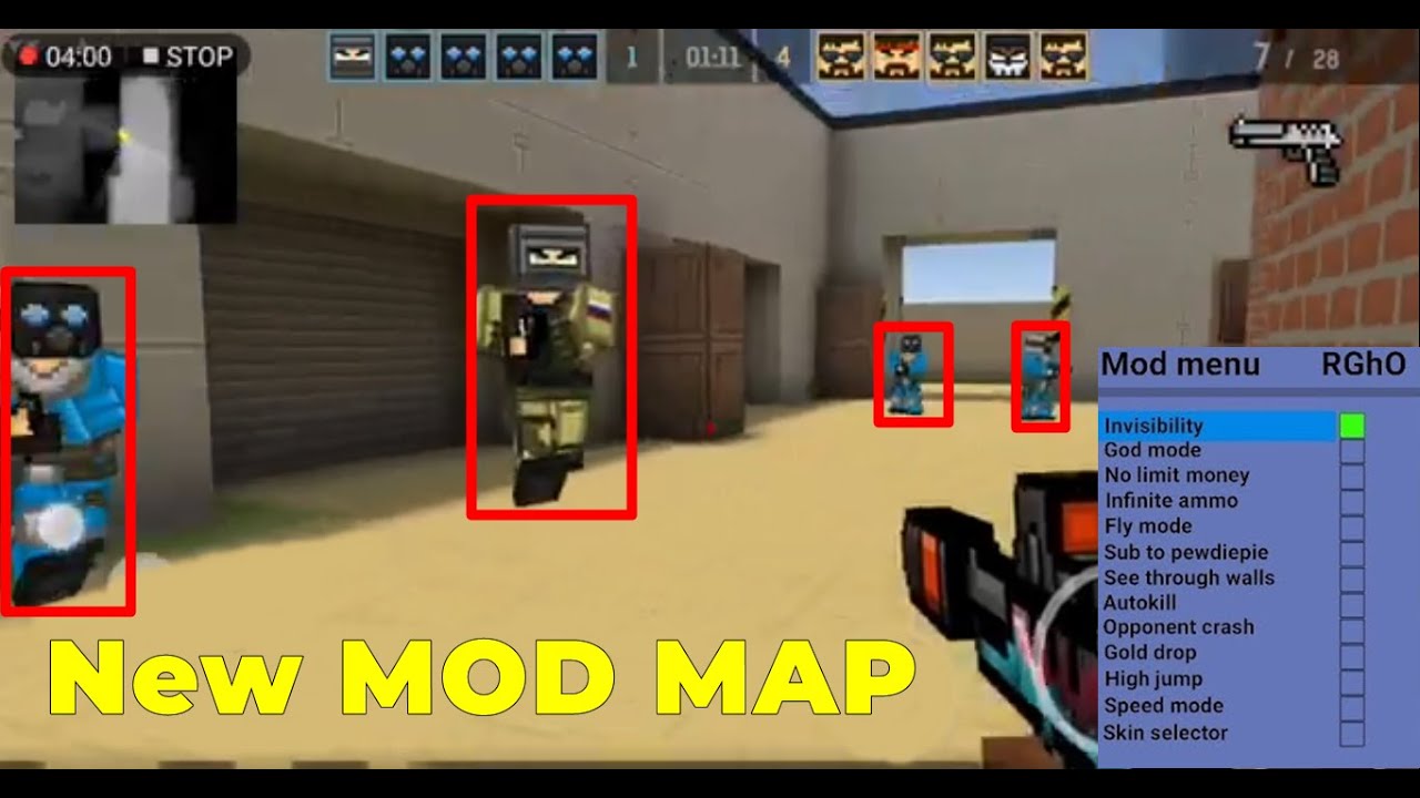 BLOCKPOST MOBILE Update New Map, Skins, and NEW MOD APK