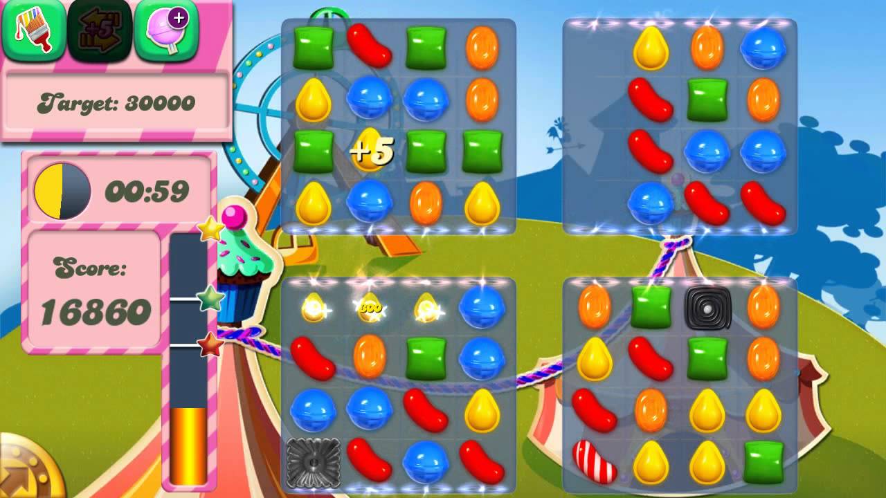 Candy Crush Saga Level 182 No Boosters