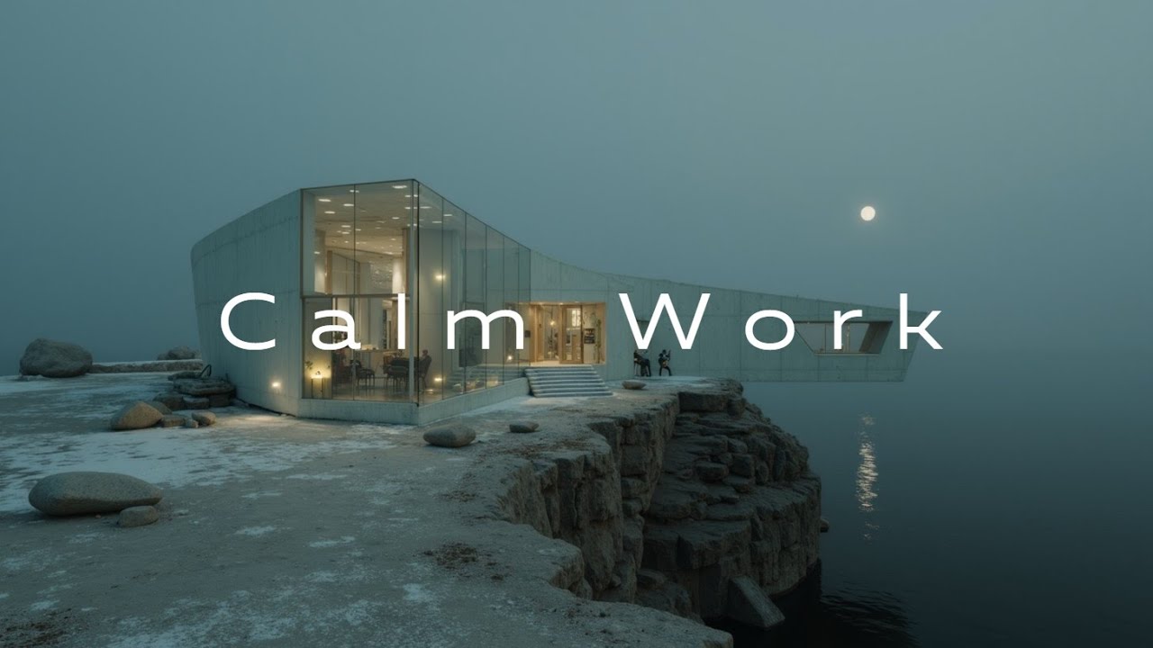 Музыка для работы и глубокой концентрации - Повышение продуктивности | Зимний фоновый звук для учебы