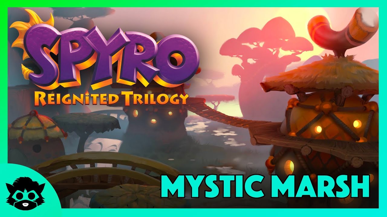 Spyro 2 (Reignited) | Part 23: Mystic Marsh 100% (All Gems & Orbs)