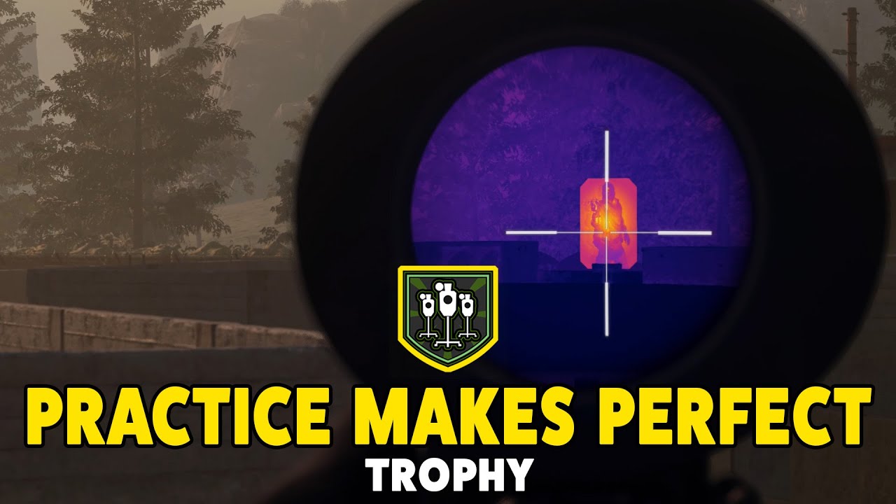 Call of Duty Modern Warfare 2 | Practice Makes Perfect Trophy Guide (All 33 Targets Made EASY)