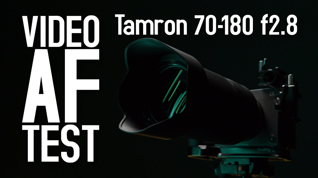 Tamron 70-180mm f2.8 Di III VXD - Video Autofocus Test (FX3)