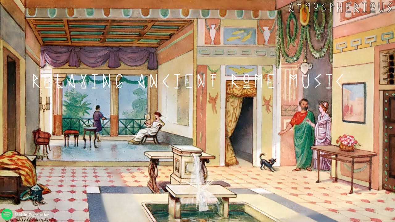 Relaxing Fantasy Ancient Rome / Roman Music & Ambience IV | Varvitos Harp | sleep, study, work