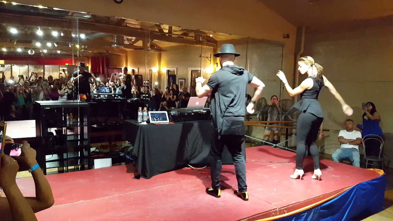 Ataca & La Alemana dance to JR- Otro Te Besa