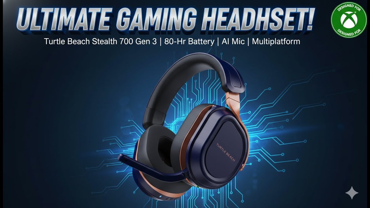 Turtle Beach Stealth 700 Gen 3 Review | 80-Hr Wireless Gaming Headset