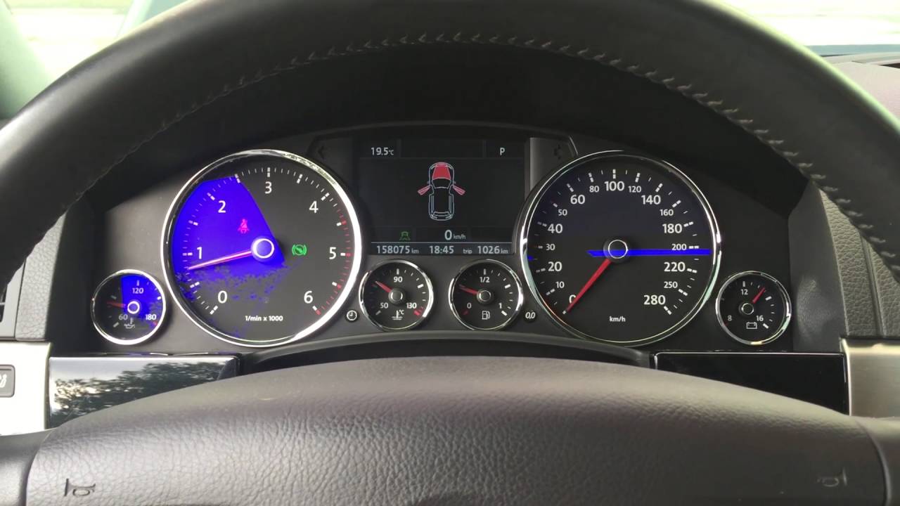 Диагностика VW Touareg. Комплектация мечты !