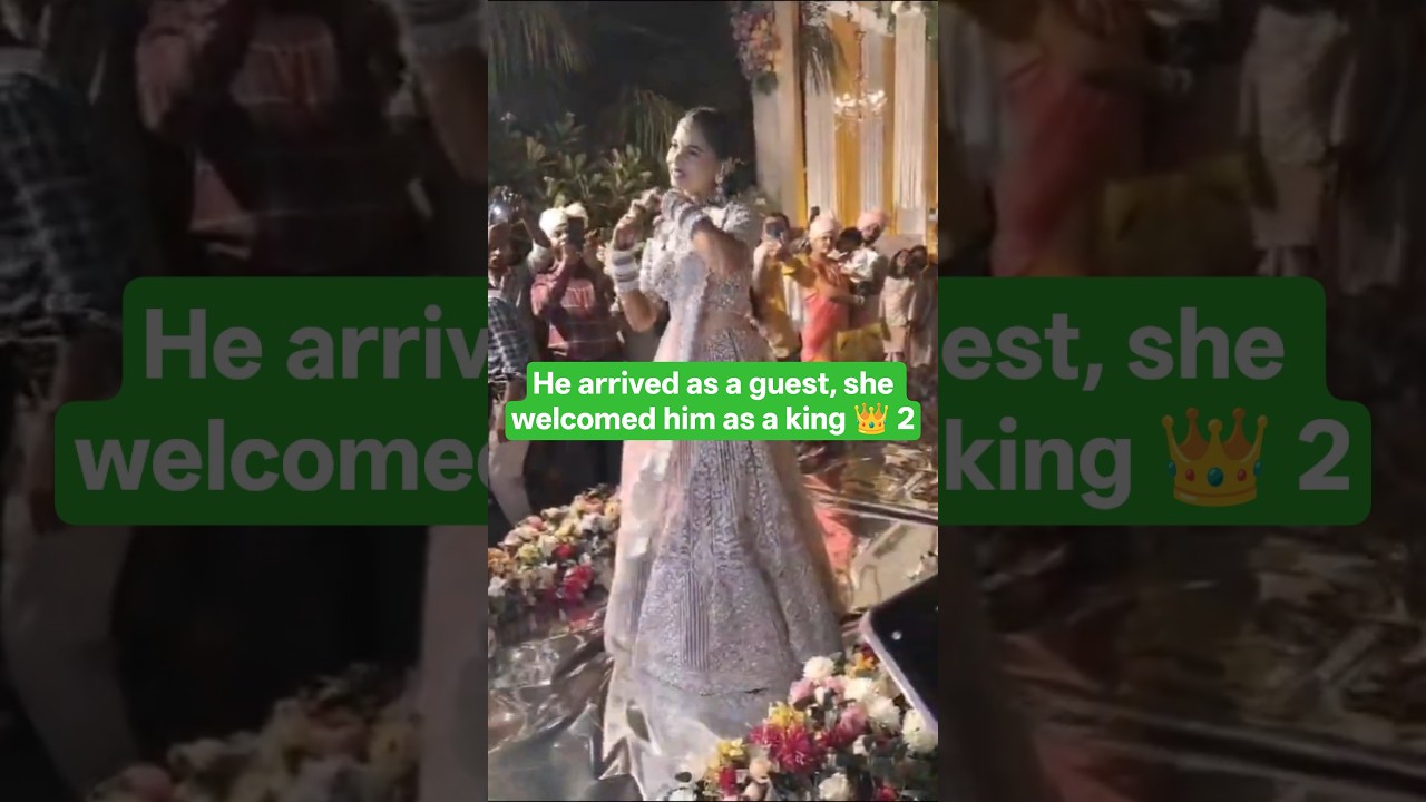 Barish k aane se । Bridal Entry, Groom reaction 😍