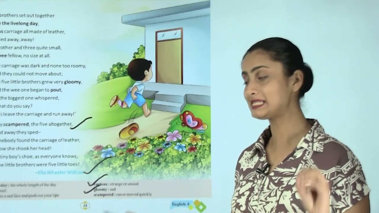Ch 4 | Jophiel Books | English | Class 06 | Five Little Brothers | For children