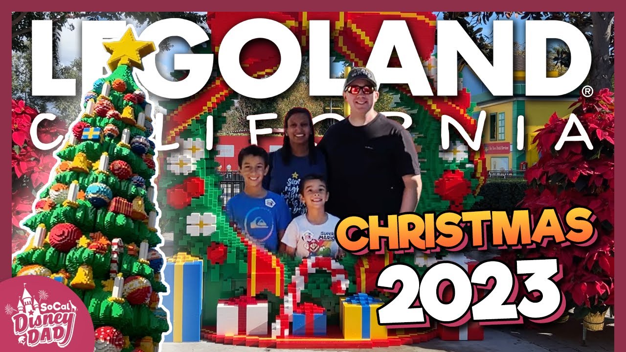 Christmas at LEGOLAND California 2023 | Holiday Food & Fun