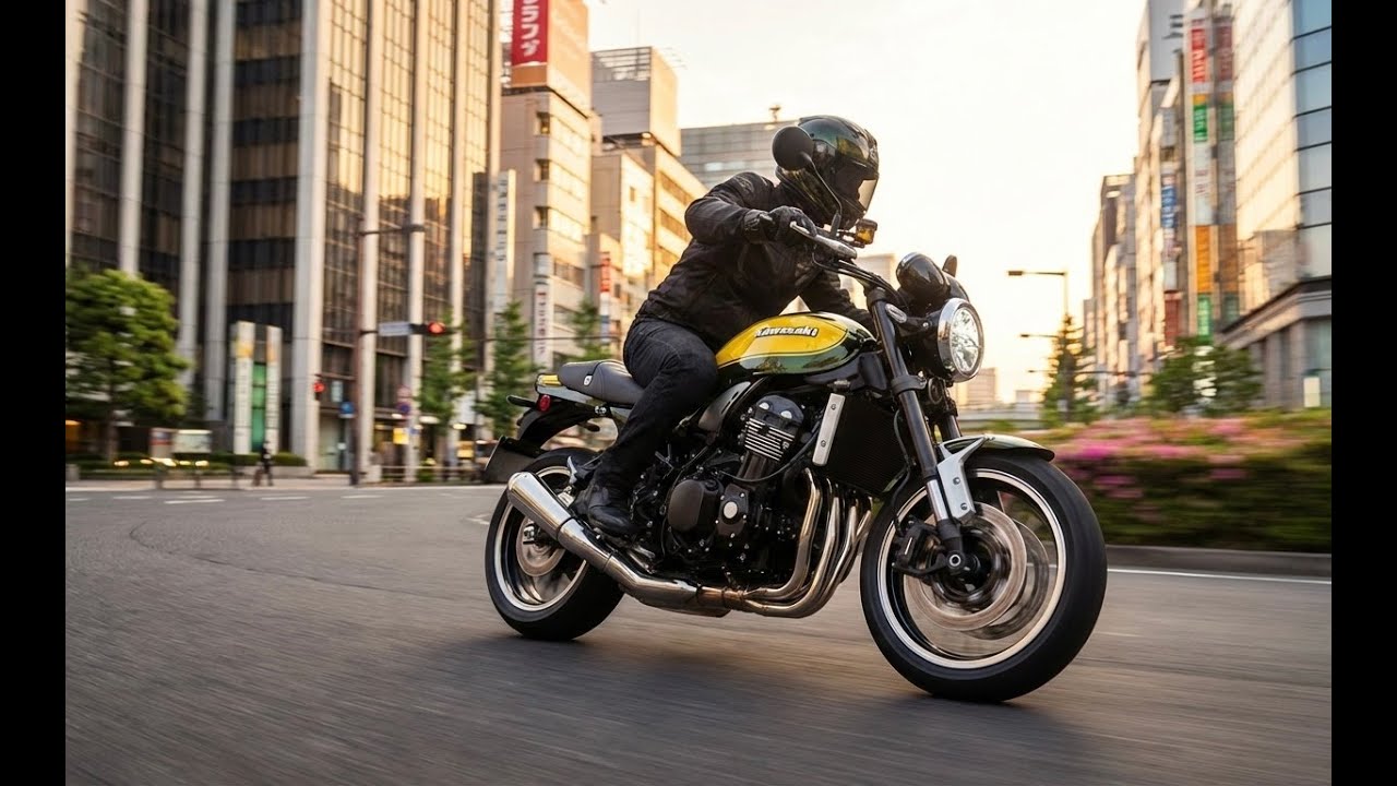 『スピーカー使用推奨 』4気筒の良い純正排気音を聴きたいあなたに♬(Z900RS) 長崎県(諫早市街～長崎市街) 作業・睡眠用