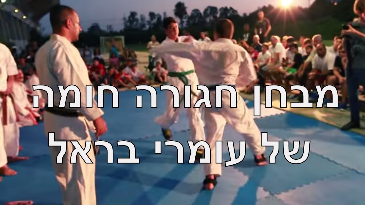 חגורה חומה לחימה משולבת - מבחן חגורה חומה של עומרי בראל - איציק פרנקו