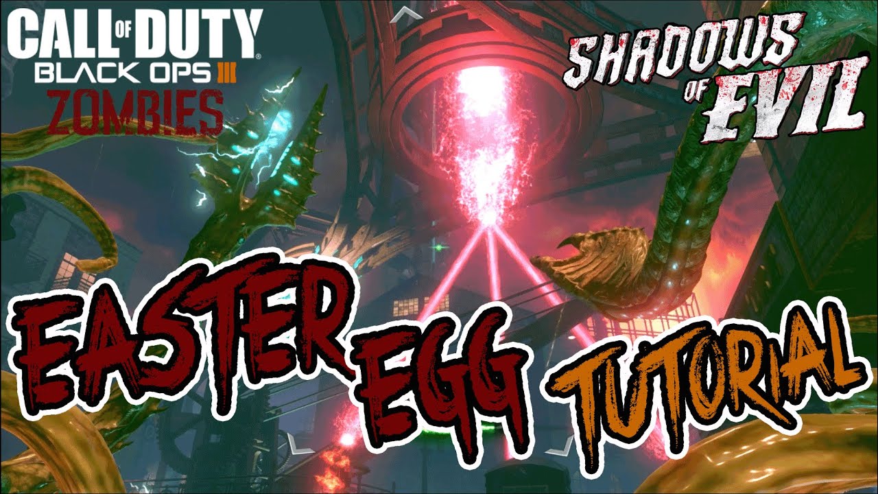 BO3 Zombies - Main EASTER EGG Tutorial (SHADOWS OF EVIL) [Deutsch] [1080p60]