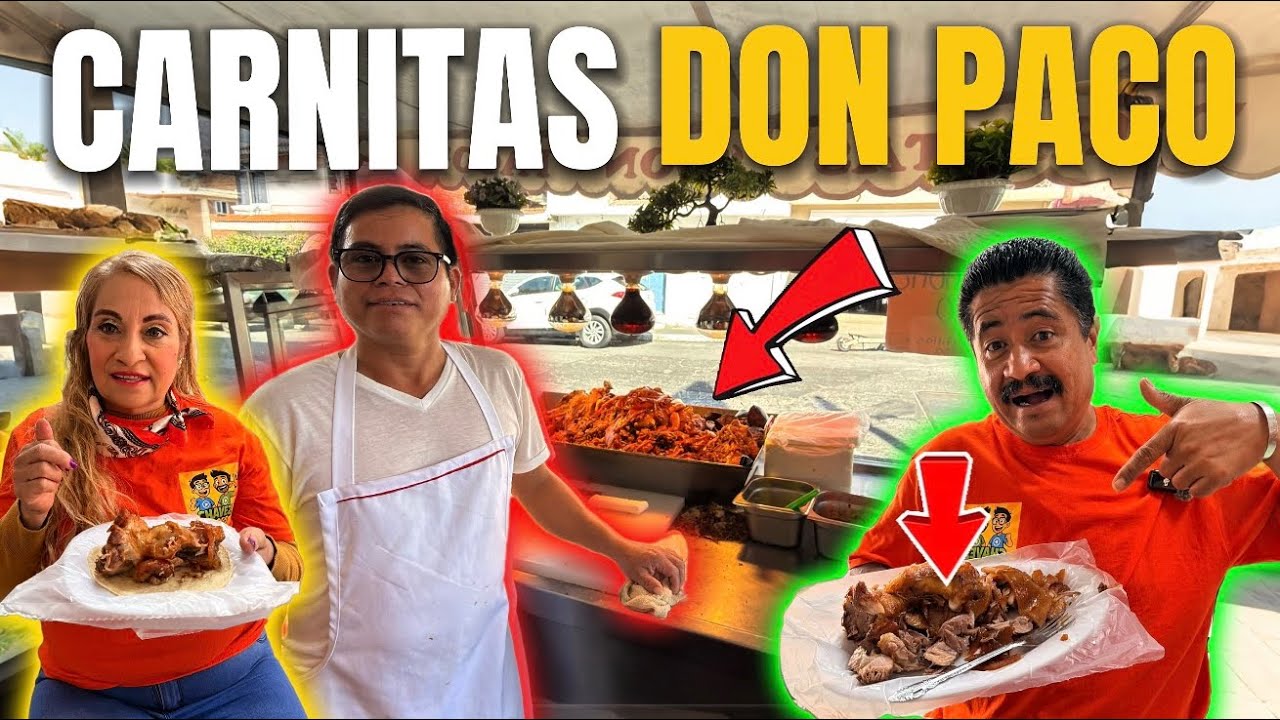 CARNITAS DON PACO | mas de 35 años de TRADICIÓN | COLONIA INDEPENDENCIA | LAS RUTA DE LAS CARNITAS😋🤤