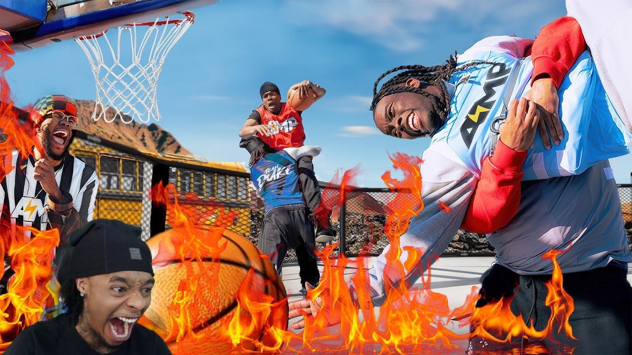 FlightReacts To AMP MMA BASKETBALL! (IT GOT PERSONAL!!)