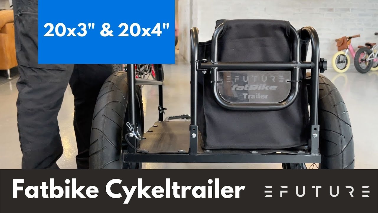 Fatbike Elcykel Trailer fra EFUTURE