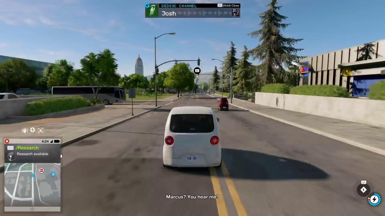 Playing Watch Dogs 2