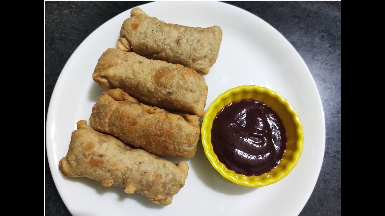 Quick and easy Samosa rolls on a rainy eve ~~~ with PriStyle