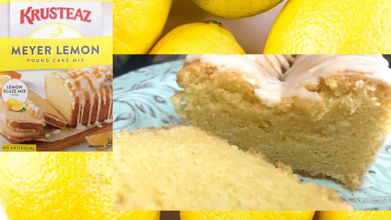 KRUSTEAZ LEMON POUND CAKE REVIEW