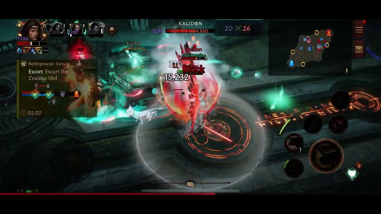 Druid BG Convoy 2 (Feb 7 2026) Diablo Immortal 