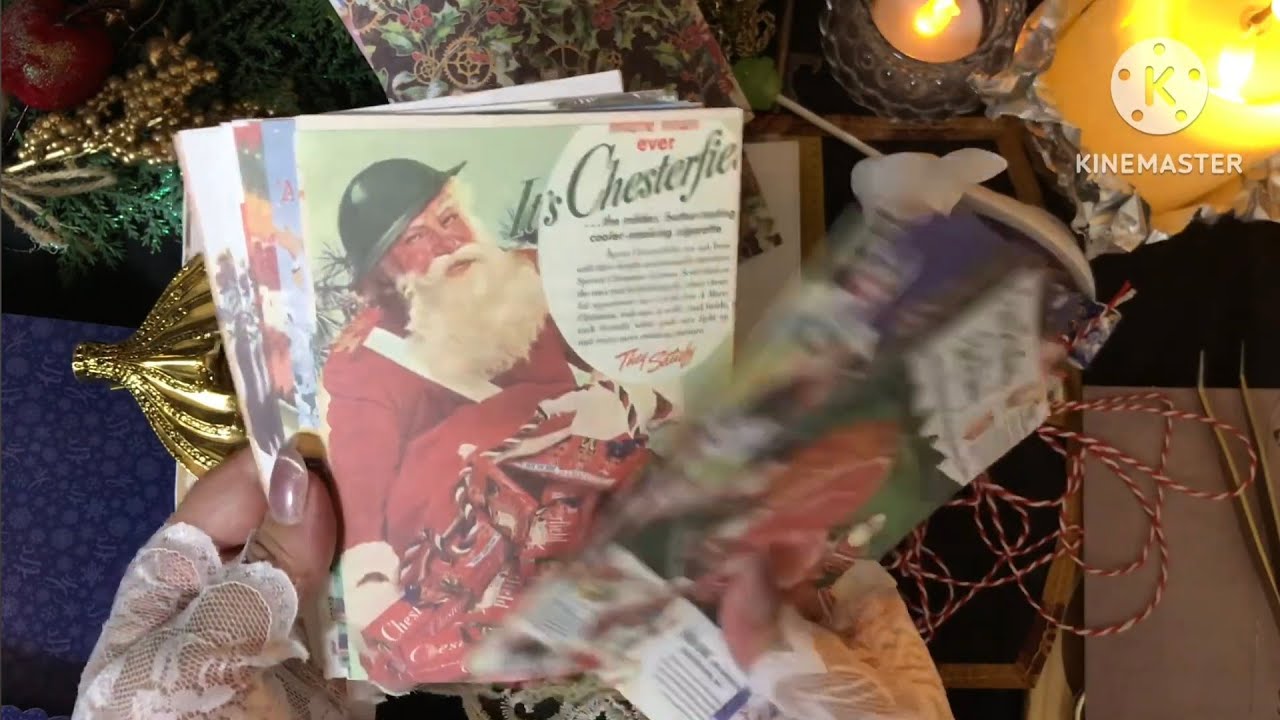 〈asmr〉12月24日Xmasコラージュ