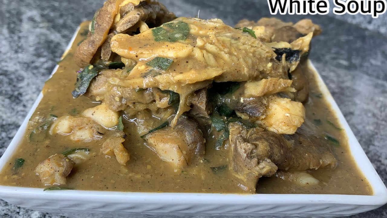 How to Make White Soup (Ofe Nsala) | Nigerian White Soup Recipe