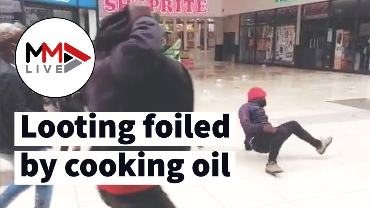 ‘They were slipping like crazy’: Smart cooking oil stunt saves Shoprite from looting