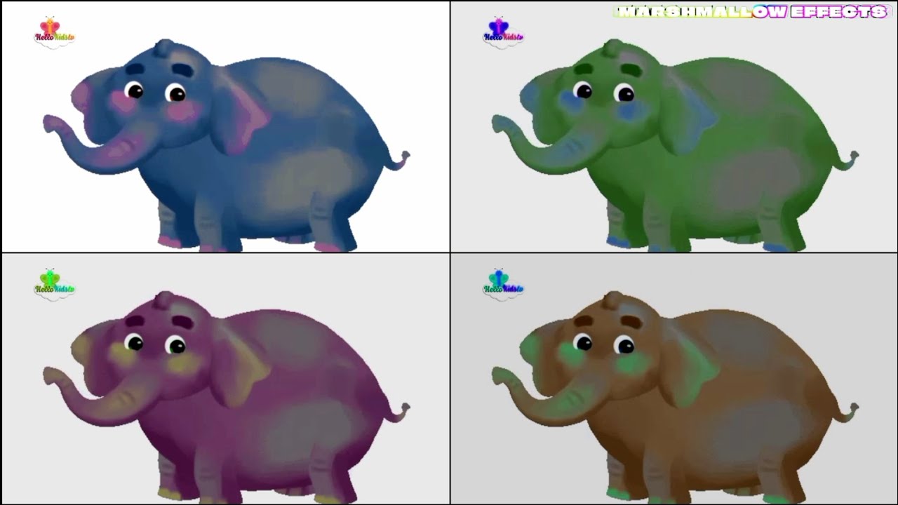 HICKORY DICKORY DOCK  ||  CUTIE BIG ELEPHANT BLUSHED 