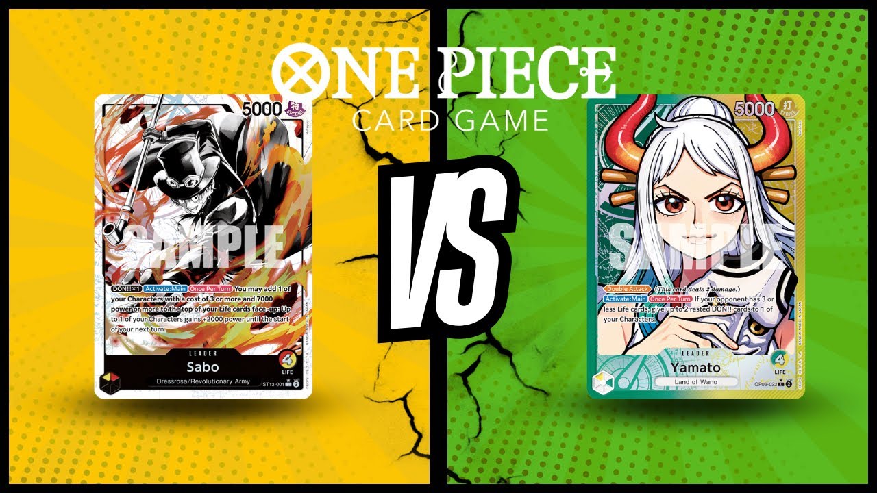 POV You Suck At The Game: OP-14 R/Y Sabo vs G/Y Yamato Round 1