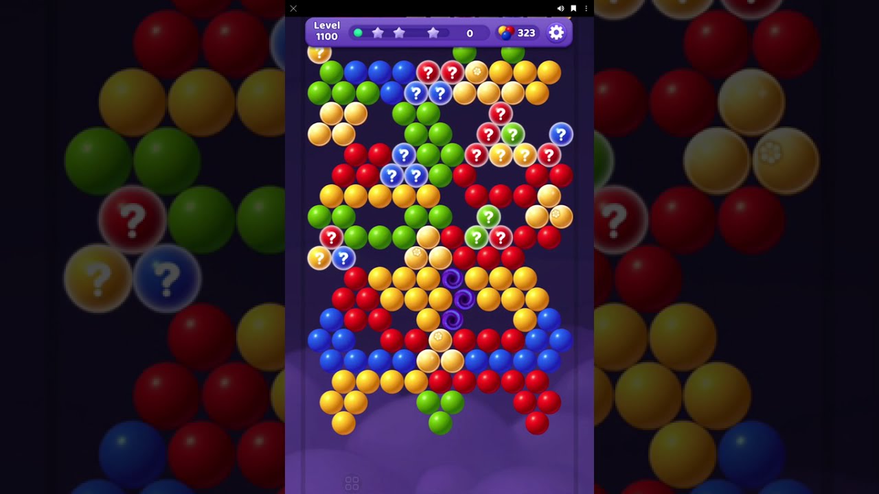 Bubble Popstar Level 1096 to 1100